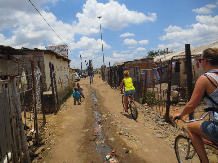 Fietsen door Soweto