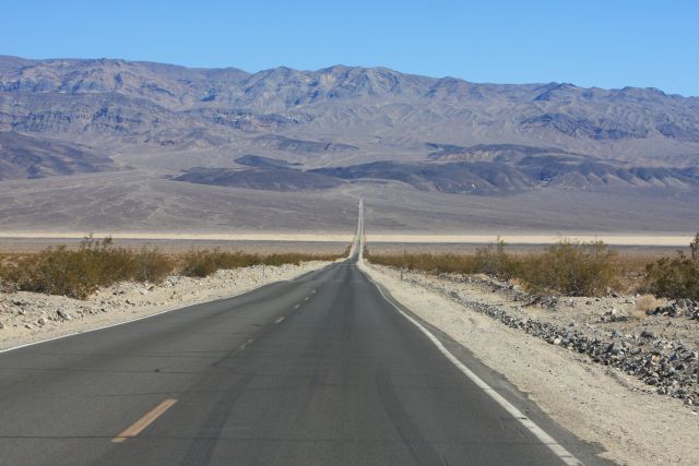 Panamint Valley road