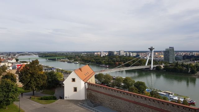 De Donau en de Most SNP brug