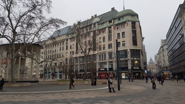Vörösmarty tér plein