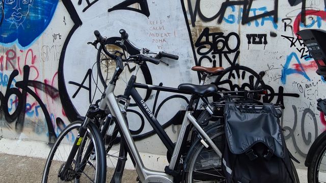 fietsen door berlijn