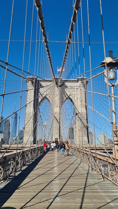 Voetpad Brooklyn Bridge