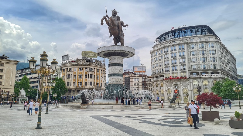 Macedonia Square skopje