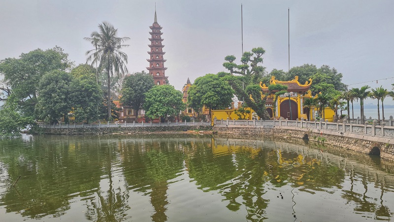 Tran Quoc Pagoda Hanoi Noord Vietnam