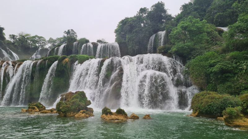Ban Gioc waterval noord vietnam