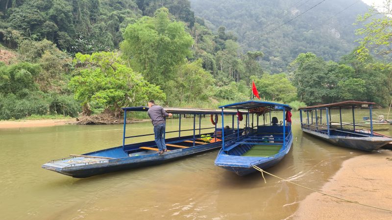 Boten Nang rivier Vietnam