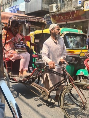 verkeer Old Delhi