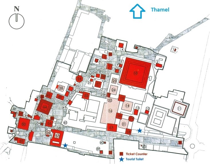 Map Plattegrond Durbar Square